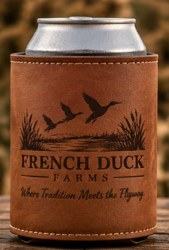 Leather Can Cooler